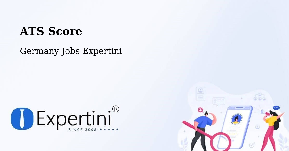 Resume ATS Score & Job Description Match Tool – Daisendorf - Germany Jobs Expertini